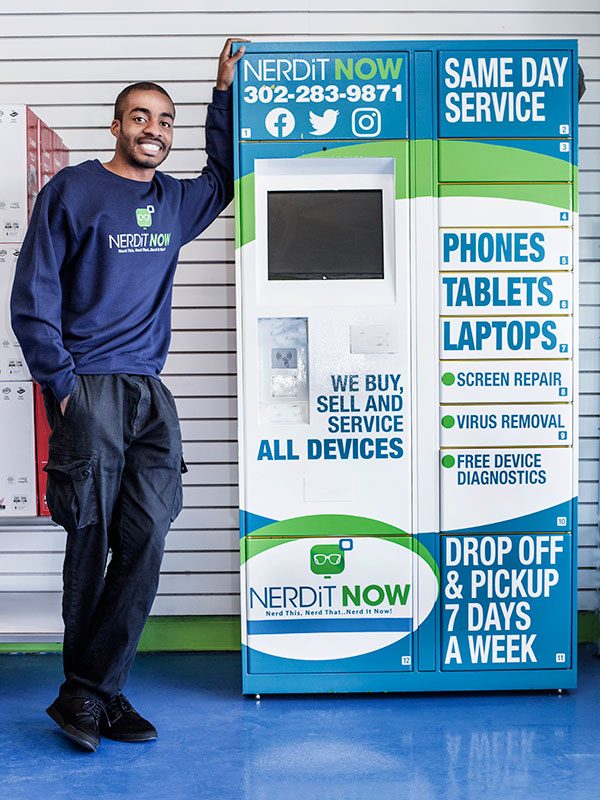 Markevis Gideon, founder of NERDiT