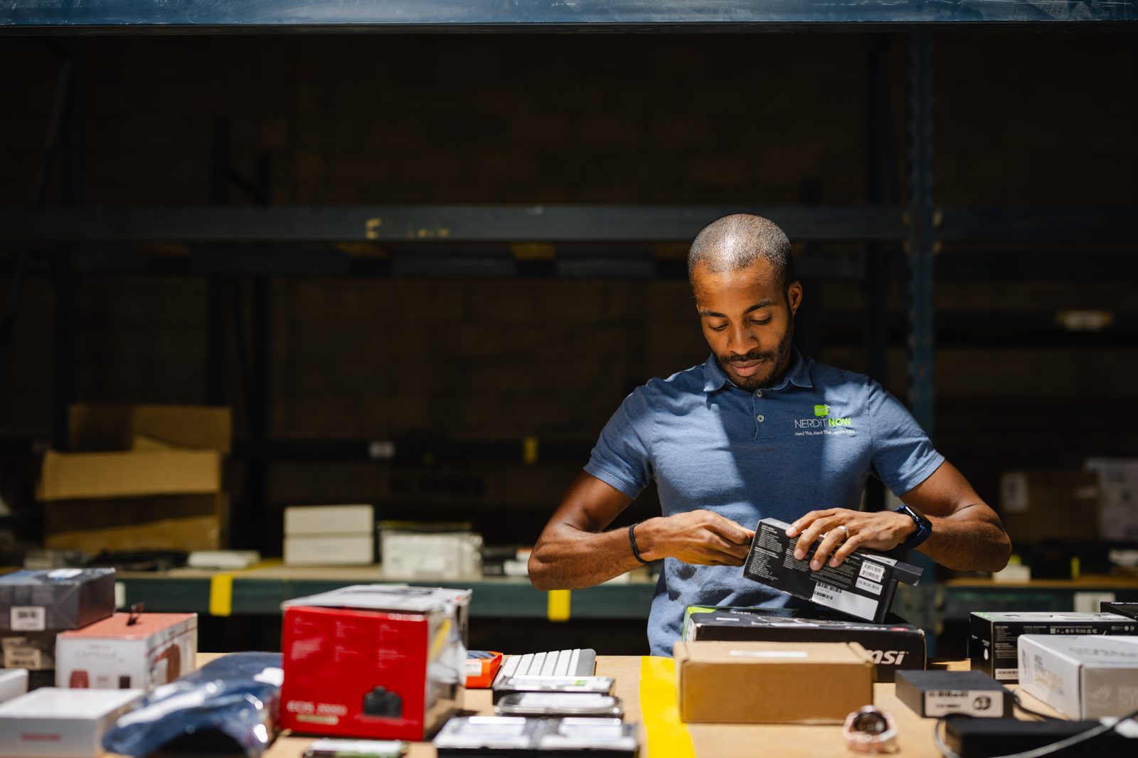 Secure data destruction at NERDiT